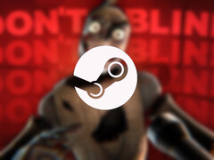 A Vigil jelenleg a 3. helyen áll a &quot;New &amp;amp; Trending&quot; listán. A képen: a játék szerkesztett borítóképe. (Kép forrása: Steam és Zoteling)