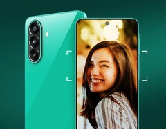 A Samsung Galaxy F70 Pro 5G zöld és fekete színben kapható.