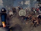 Egy kép, amely két hadsereget ábrázol az A Total War Saga: Thrones of Britannia című játékból, amely jelenleg a Steam-en kapható.