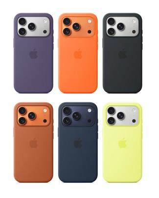 Apple Szilikon tok. (Kép forrása: Apple)