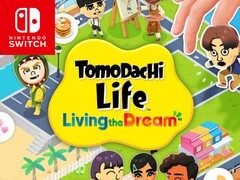 Banner a Tomodachi Life számára: Switch játék: Living the Dream Switch játék