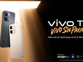 A Vivo T5 4G arany és fekete színben kapható 