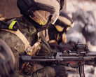A Battlefield 6 egyik frakciójának katonája egy SMG-vel a kezében. (Kép forrása: EA)
