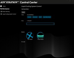 Erazer Control Center