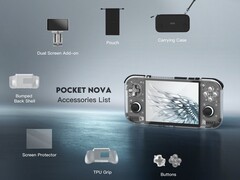 A Retroid Pocket Nova különféle kiegészítőkkel együtt is megvásárolható.