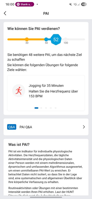 Amazfit Active 2: Tevékenység