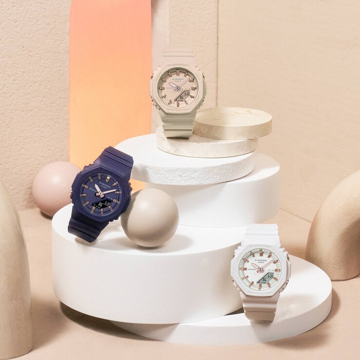 Három Casio GMA-P2100M sorozatú óra van úton Európába. (Kép forrása: Casio)