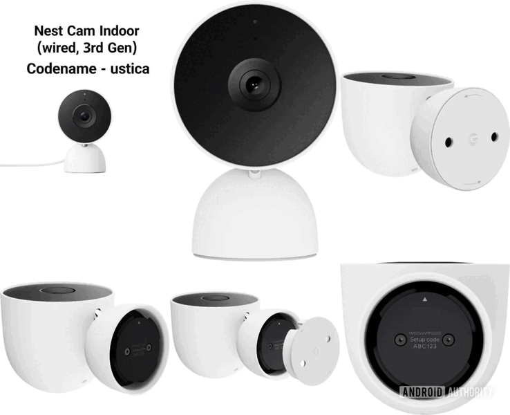 Google Nest Cam Indoor kódnevű Ustica (Kép forrása: Android Hatóság)