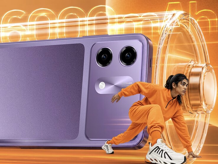 A HMD Vibe 2 5G 6000 mAh akkumulátorral büszkélkedhet