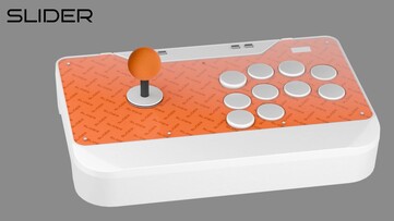 A Slider vezérlő joystick-elrendezéssel.
