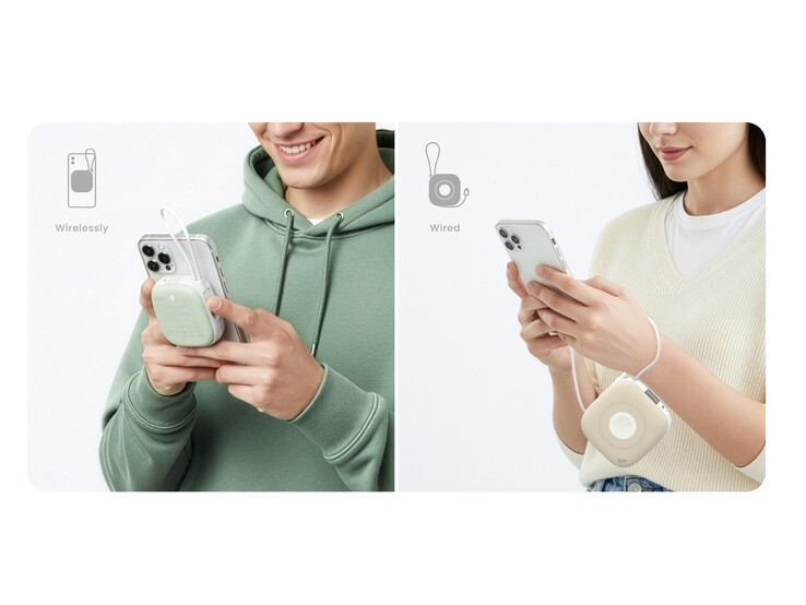 A Silicon Power MP10 power bank támogatja a vezetékes és a vezeték nélküli töltést. (Kép forrása: Silicon Power)