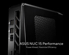 A NUC 15 Performance hasonlít egy méretcsökkentett ROG NUC-ra (2025). (Kép forrása: Asus)