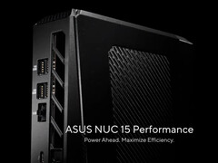 A NUC 15 Performance hasonlít egy méretcsökkentett ROG NUC-ra (2025). (Kép forrása: Asus)