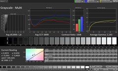 CalMAN szürkeárnyalatos