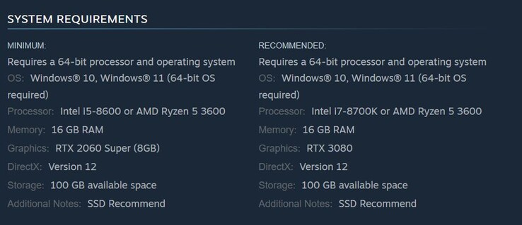 Metal Gear Solid Delta Snake Eater rendszerkövetelmények. (kép forrása: Steam)