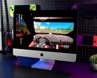 A Forza Horizon 5 játékmenete egy 2019-es Apple iMac-en, amely SteamOS-sel működik, a képernyőn látható FPS overlay. (Kép forrása: ETA PRIME a YouTube-on)