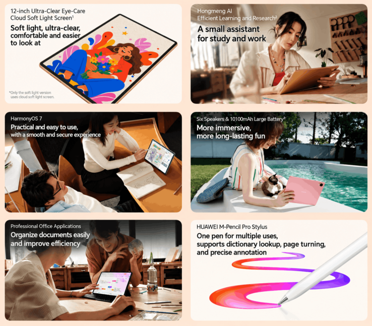 A Huawei MatePad Air Z legfontosabb jellemzői és műszaki adatai