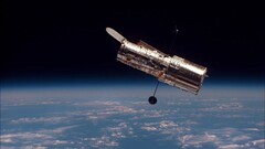A Hubble űrteleszkóp az űrben (Kép forrása: NASA)