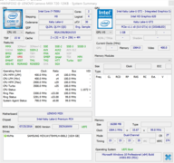 System info: HW info Summary