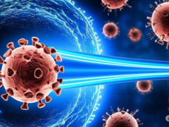 Az optogenetikai szűrési folyamatot ábrázoló kép (Kép forrása: AI-generált kép)