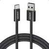 Az Anker Zolo USB-A USB-C kábel (1 m/1,8 m, fonott). (Kép forrása: Anker)