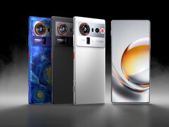 A Nubia Z80 Ultra a többféle globális megjelenési színben. (Kép forrása: Nubia)
