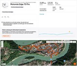 Az Edge 70 Pro nyomkövetési funkciójának áttekintése