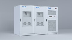 A kínai gyártó WHES akkumulátoros tárolórendszerének megtekintése.