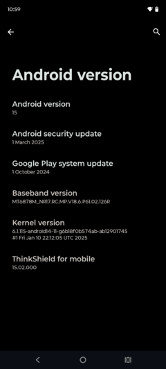 Szoftver Motorola Edge 60 Fusion
