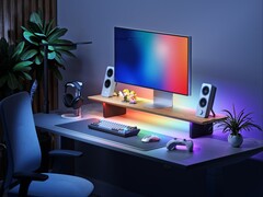 A Nanoleaf Smart LED monitorállvány kettős üzemmódú RGB-megvilágítással rendelkezik.