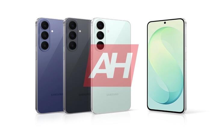 A képen a hamarosan megjelenő Galaxy S26 FE kiszivárgott képe látható zöldes, feketés és kékes színvilágban.