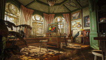 Kép a 12, Memory Lane című játékból, amely egy környezetet mutat. (Kép forrása: Steam)