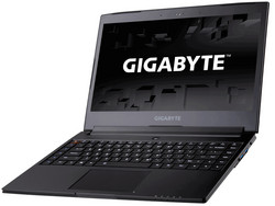 The Gigabyte Aero 14K, provided by Gigabyte Germany.