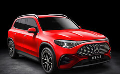 Mercedes GLB 2026: Elektromos és mild hibrid változatokat terveznek 2026 közepére. (Kép forrása: TopElectricSUV - Render)