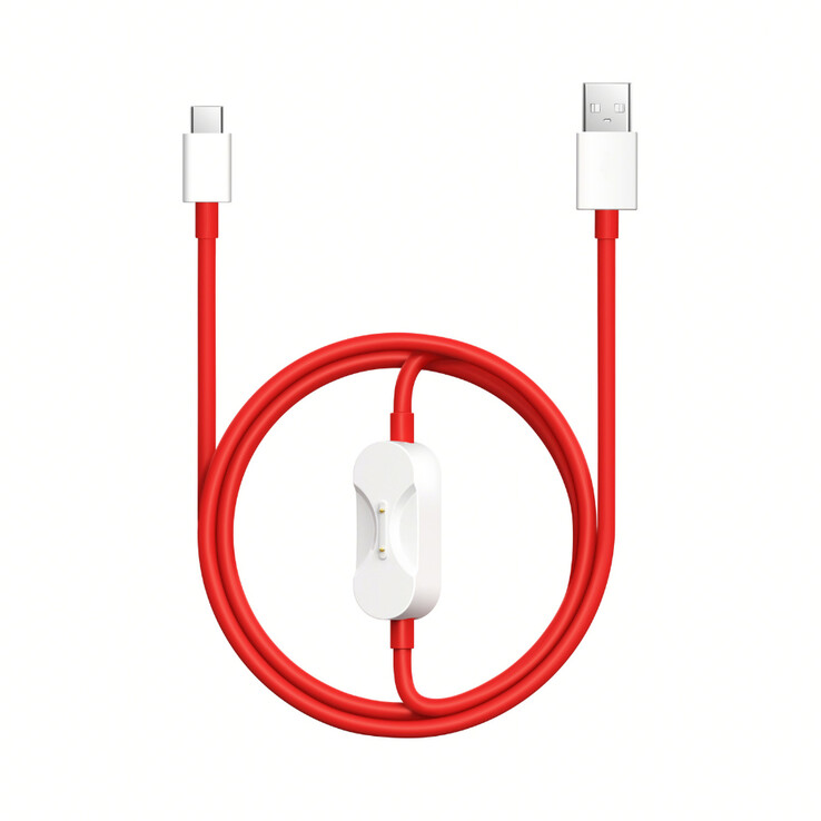 A kábel beépített óra töltőcsatlakozója (Kép forrása: OnePlus)