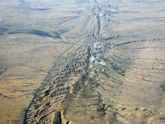 A San Andreas-törés a szokásos ciklusában késésben van. (Kép forrása: Doc Searls / Flickr)