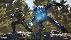 A frissítés várhatóan magában foglalja a Project Foundry-t, egy titokzatos kezdeményezést, amelyet az előző HWC-n ugratott. Egy UE 5 alapú Halo-játék képernyőfotója. (Kép forrása: Halo Studios)