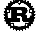 A Rust programozási nyelv logója (Kép forrása: Rust Foundation via GitHub)