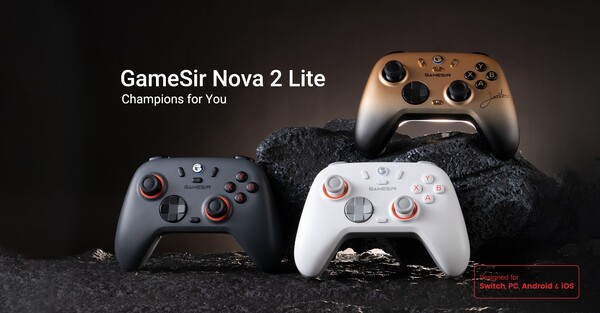 A GameSir Nova 2 Lite már egy harmadik színben is elérhető. (Kép forrása: GameSir)