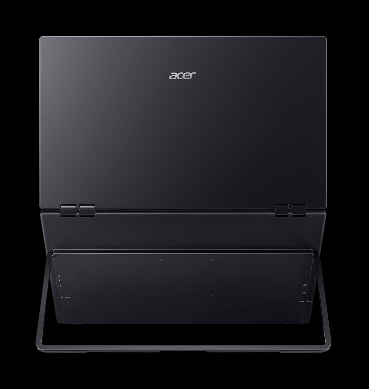 Acer PD243Y E hátulnézet. (Kép forrása: Acer)