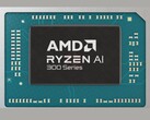 Promóciós felvétel a Ryzen AI 300-as sorozatú APU-król egy RDNA 3.5 Radeon 890M iGPU-val