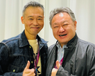 Shuhei Yoshida és Keiji Inafune képe.