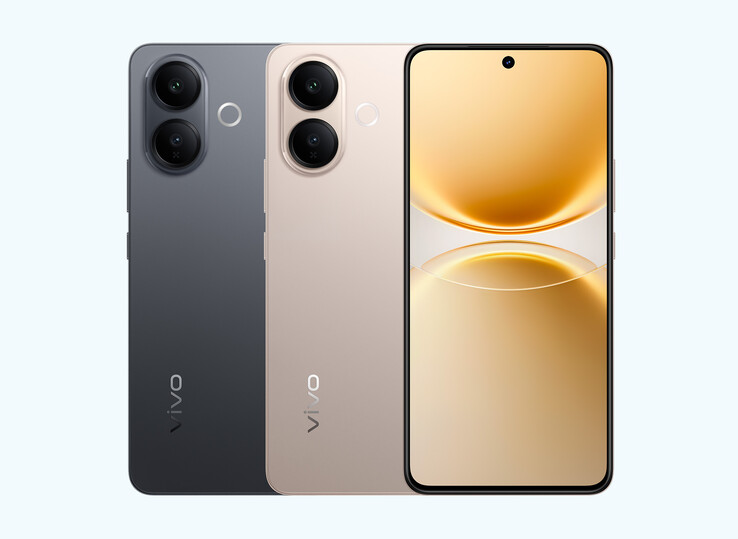 A Vivo V70 Lite arany és fekete színben kapható