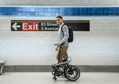 A Dahon K-Feather e-bike 3 lépésben összecsukható (Kép forrása: Dahon)