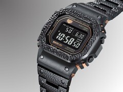 Az MRG-B5000HT-1 negatív LCD kijelzőt használ, hogy megfeleljen a DLC bevonat visszafogott sötétszürke színének (Kép forrása: Casio)