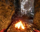 Prológus: A Go Wayback! nagy hangsúlyt fektet a testhőmérsékletre és arra, hogy a vadonban melegen kell maradni. (Kép forrása: Epic Games Store)