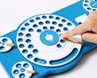 A Google Gboard Dial egy tárcsát használ a karakterek kiválasztásához. (Kép forrása: Google)