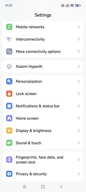 Xiaomi 15S Pro tesztkészülék