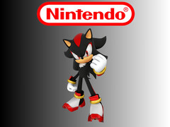 Shadow the Hedgehog a Nintendo logója alatt (Kép forrása: Sega, Nintendo of America szerkesztéssel)