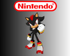 Shadow the Hedgehog a Nintendo logója alatt (Kép forrása: Sega, Nintendo of America szerkesztéssel)